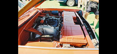 Chrysler Limited Edition Gas Turbine Car 1963 engine 2